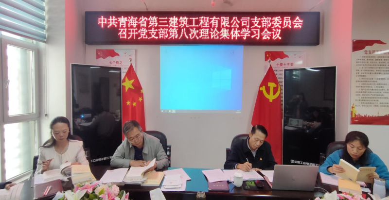 三建公司黨支部召開第八次理論集體學(xué)習(xí)會 ----集團黨委委員、紀(jì)委書記講主題教育專題黨課