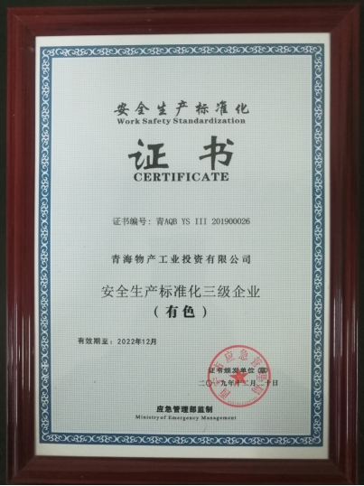 推進安全標(biāo)準化達標(biāo) 強化安全生產(chǎn)基礎(chǔ)